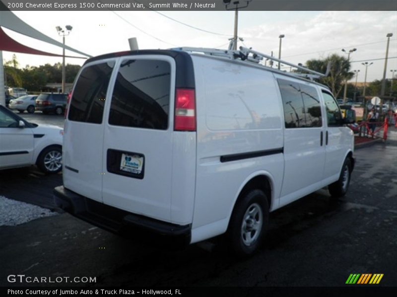Summit White / Neutral 2008 Chevrolet Express 1500 Commercial Van