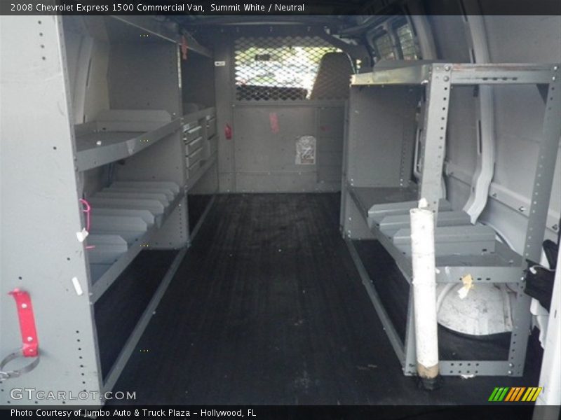 Summit White / Neutral 2008 Chevrolet Express 1500 Commercial Van