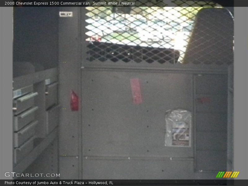 Summit White / Neutral 2008 Chevrolet Express 1500 Commercial Van