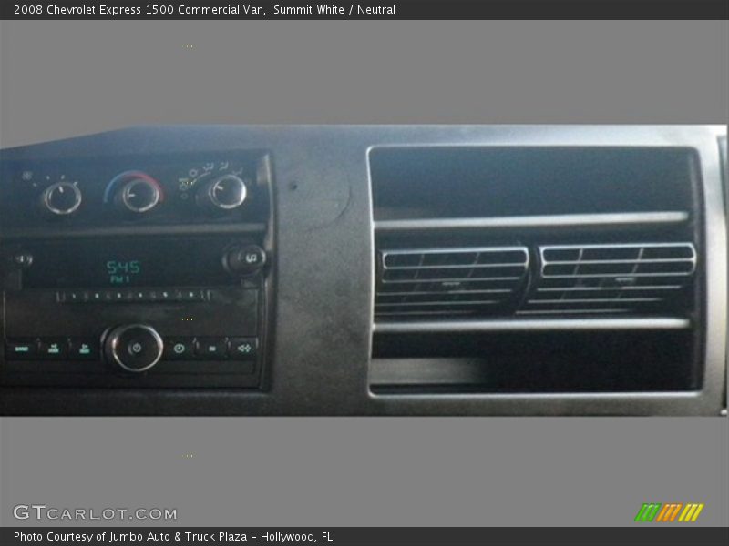 Summit White / Neutral 2008 Chevrolet Express 1500 Commercial Van