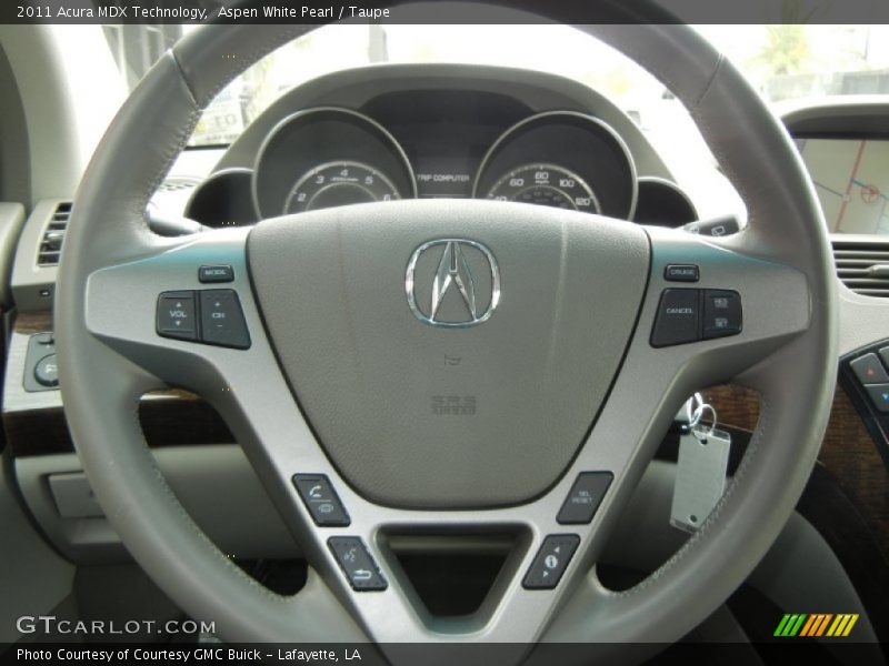  2011 MDX Technology Steering Wheel