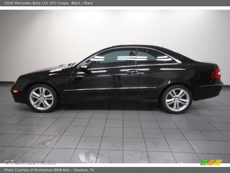 Black / Black 2006 Mercedes-Benz CLK 350 Coupe