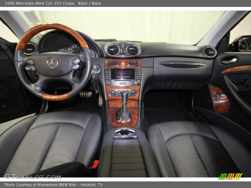 Black / Black 2006 Mercedes-Benz CLK 350 Coupe