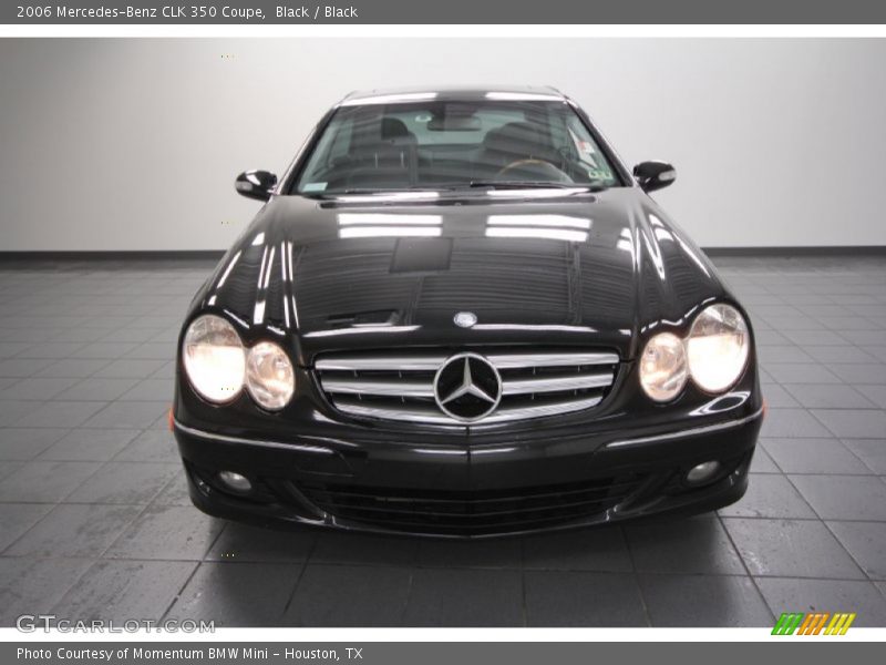 Black / Black 2006 Mercedes-Benz CLK 350 Coupe