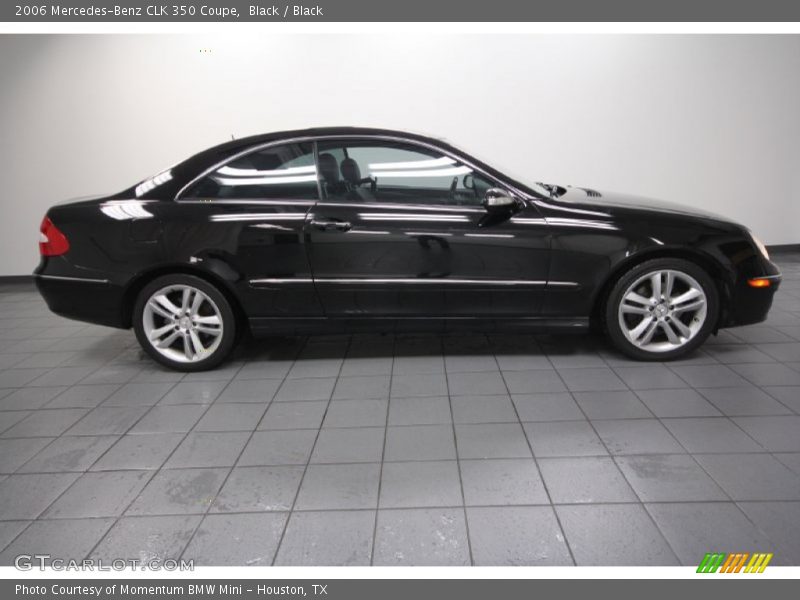 Black / Black 2006 Mercedes-Benz CLK 350 Coupe