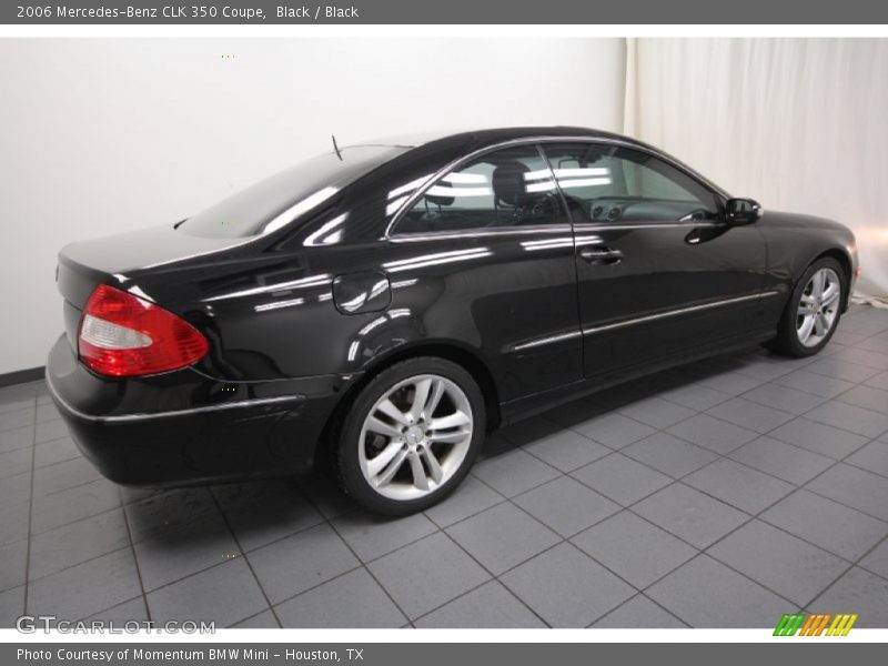 Black / Black 2006 Mercedes-Benz CLK 350 Coupe