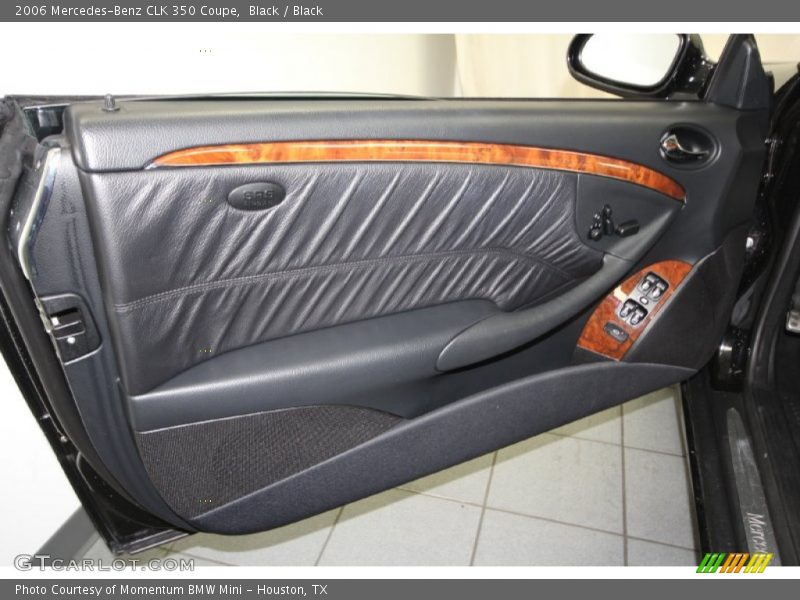 Black / Black 2006 Mercedes-Benz CLK 350 Coupe