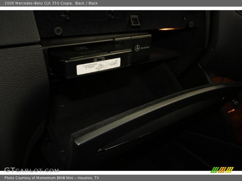Black / Black 2006 Mercedes-Benz CLK 350 Coupe