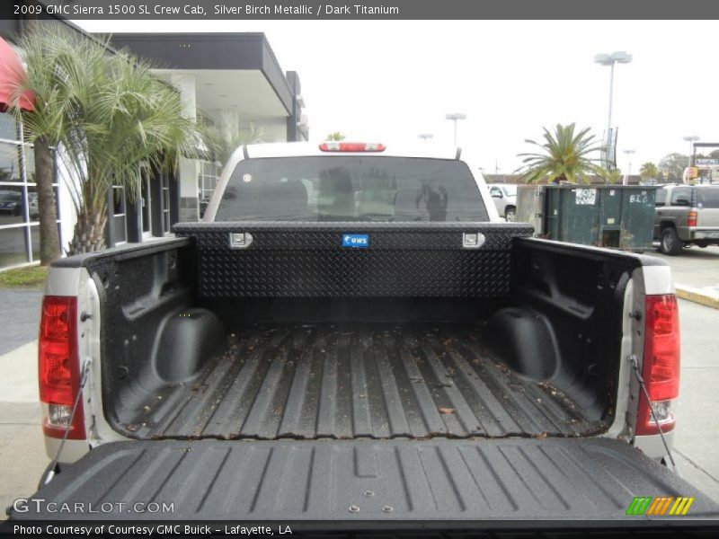 Silver Birch Metallic / Dark Titanium 2009 GMC Sierra 1500 SL Crew Cab