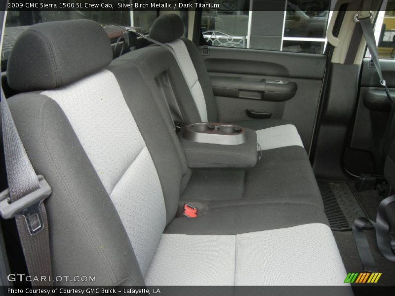 Silver Birch Metallic / Dark Titanium 2009 GMC Sierra 1500 SL Crew Cab
