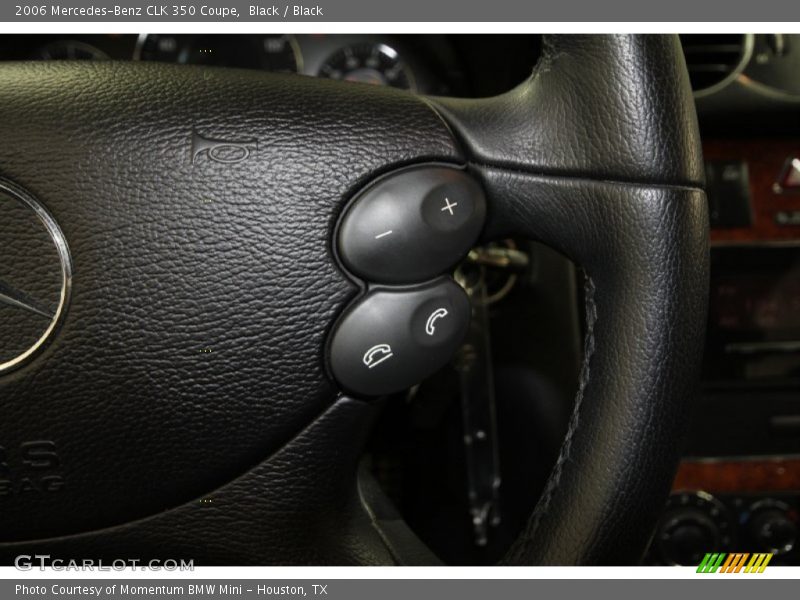 Black / Black 2006 Mercedes-Benz CLK 350 Coupe