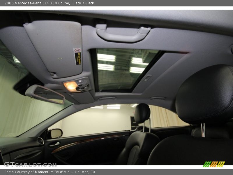 Black / Black 2006 Mercedes-Benz CLK 350 Coupe