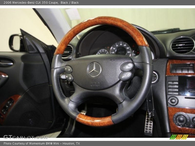 Black / Black 2006 Mercedes-Benz CLK 350 Coupe
