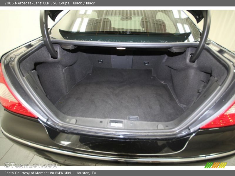 Black / Black 2006 Mercedes-Benz CLK 350 Coupe