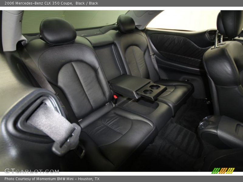 Black / Black 2006 Mercedes-Benz CLK 350 Coupe