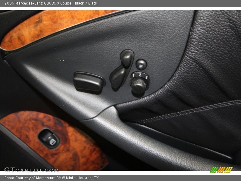 Black / Black 2006 Mercedes-Benz CLK 350 Coupe