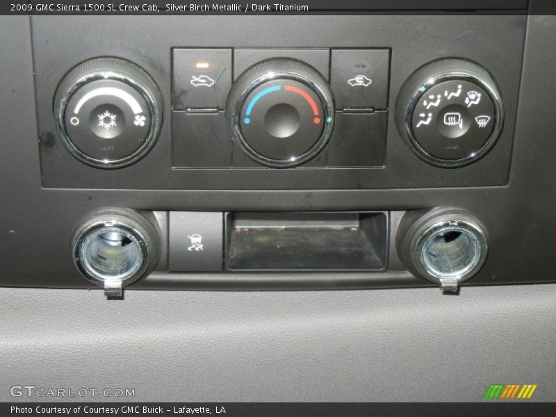 Silver Birch Metallic / Dark Titanium 2009 GMC Sierra 1500 SL Crew Cab