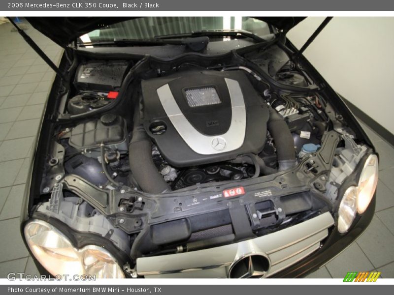Black / Black 2006 Mercedes-Benz CLK 350 Coupe
