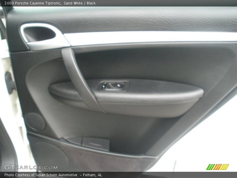 Sand White / Black 2009 Porsche Cayenne Tiptronic