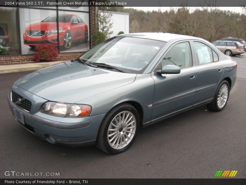 Platinum Green Metallic / Taupe/Light Taupe 2004 Volvo S60 2.5T