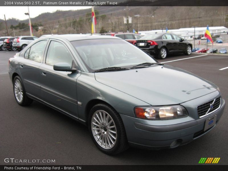 Platinum Green Metallic / Taupe/Light Taupe 2004 Volvo S60 2.5T