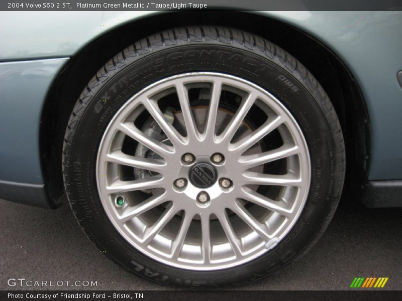 Platinum Green Metallic / Taupe/Light Taupe 2004 Volvo S60 2.5T