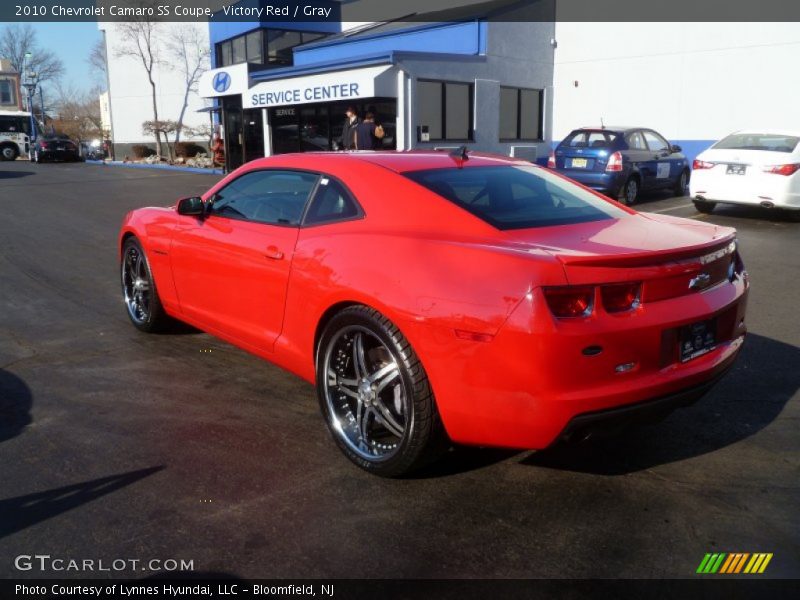 Victory Red / Gray 2010 Chevrolet Camaro SS Coupe