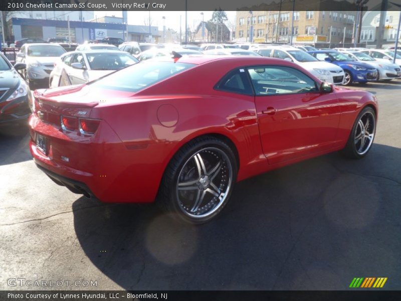 Victory Red / Gray 2010 Chevrolet Camaro SS Coupe