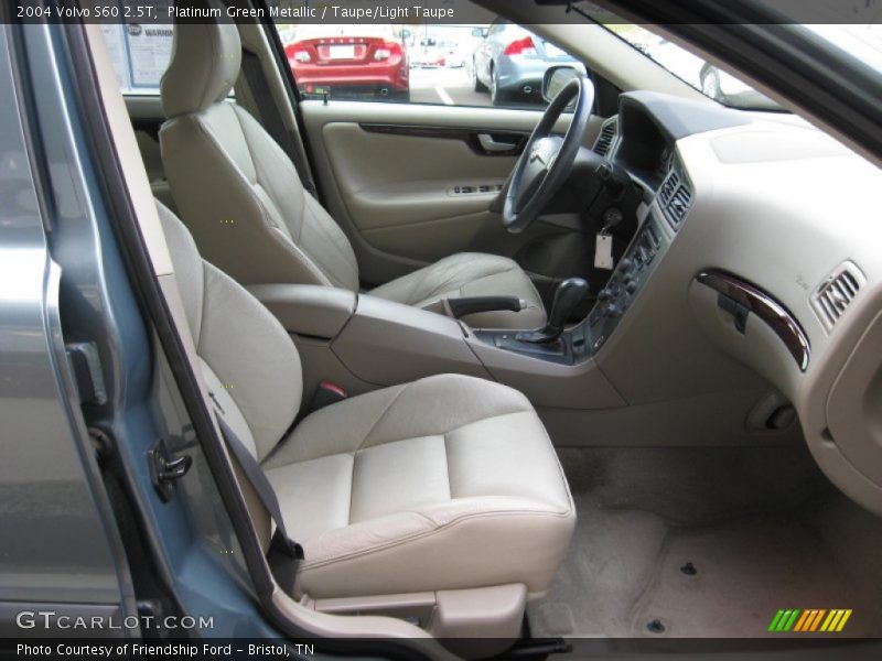 Platinum Green Metallic / Taupe/Light Taupe 2004 Volvo S60 2.5T