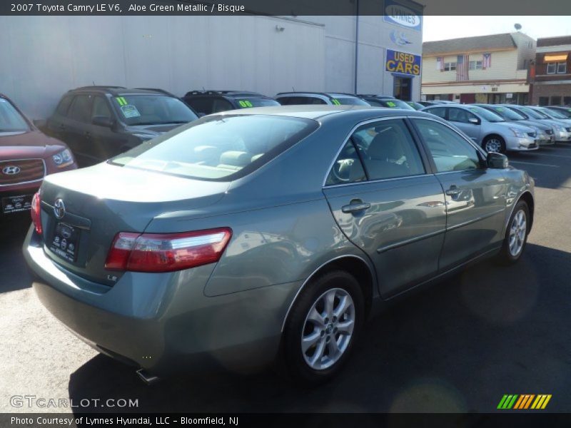 Aloe Green Metallic / Bisque 2007 Toyota Camry LE V6