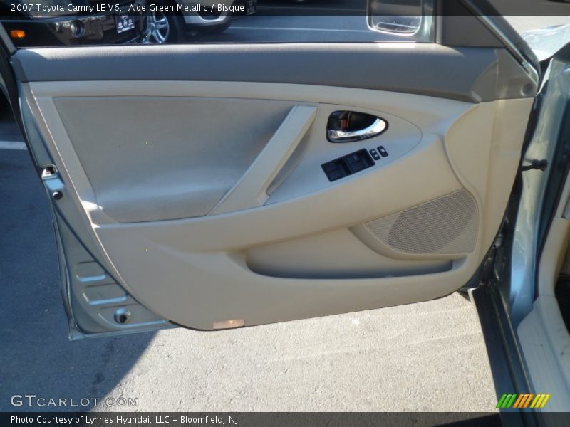 Aloe Green Metallic / Bisque 2007 Toyota Camry LE V6