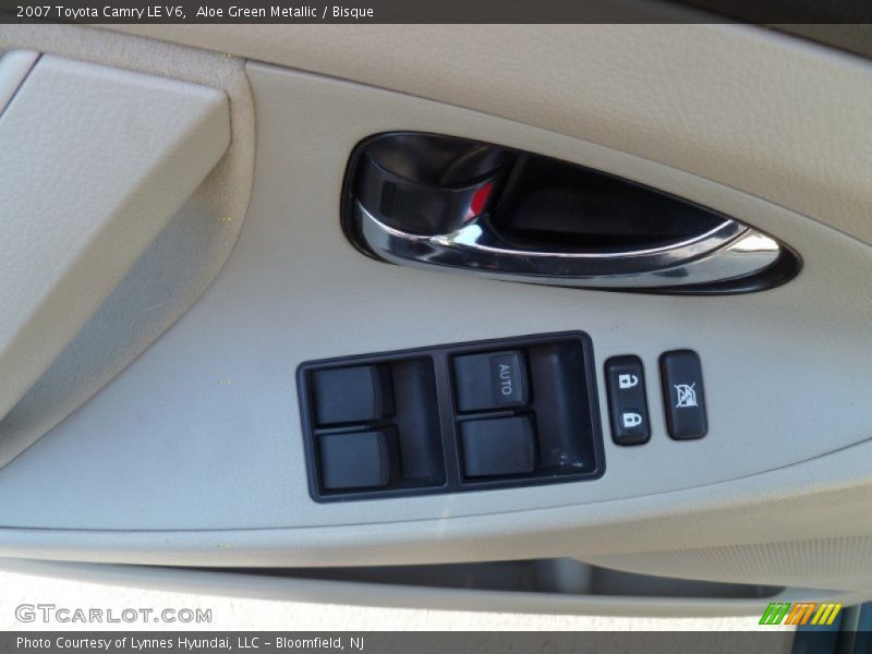 Aloe Green Metallic / Bisque 2007 Toyota Camry LE V6