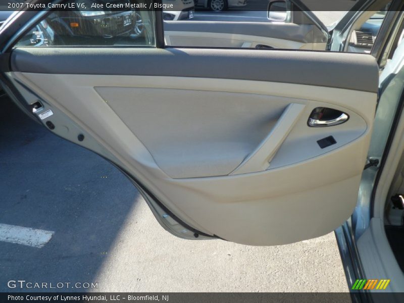 Aloe Green Metallic / Bisque 2007 Toyota Camry LE V6