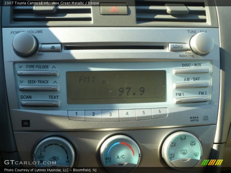 Aloe Green Metallic / Bisque 2007 Toyota Camry LE V6