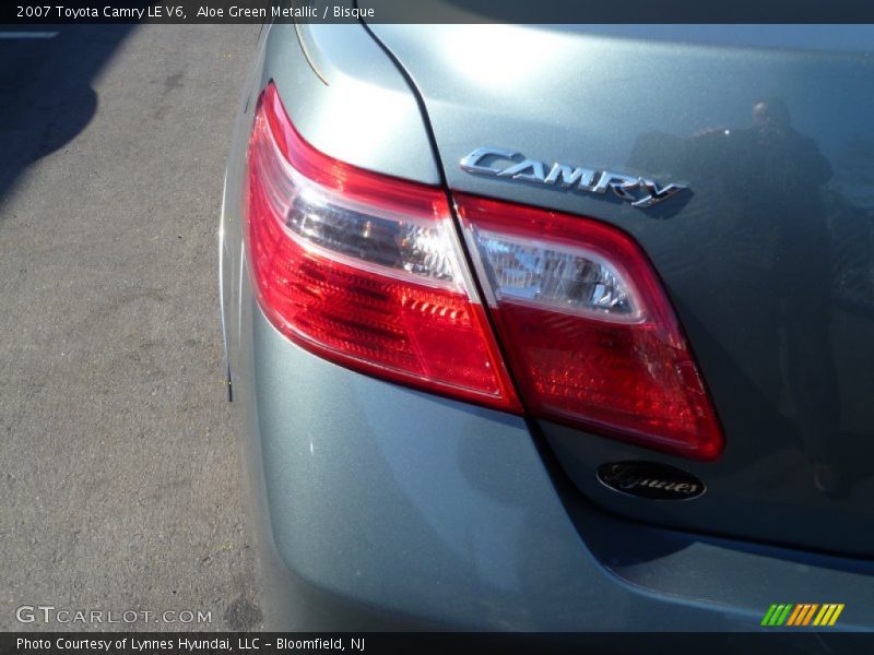 Aloe Green Metallic / Bisque 2007 Toyota Camry LE V6