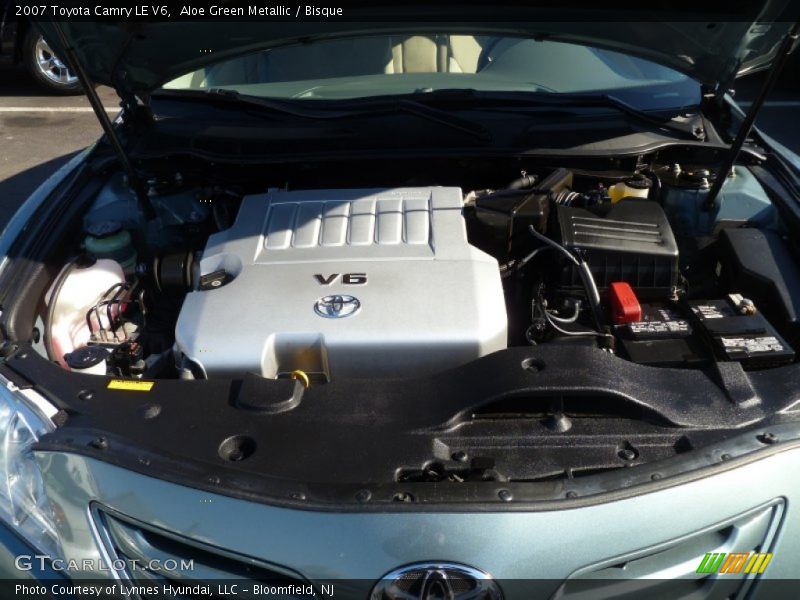 Aloe Green Metallic / Bisque 2007 Toyota Camry LE V6