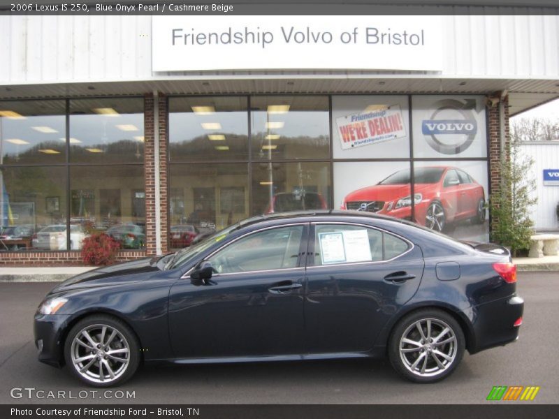 Blue Onyx Pearl / Cashmere Beige 2006 Lexus IS 250
