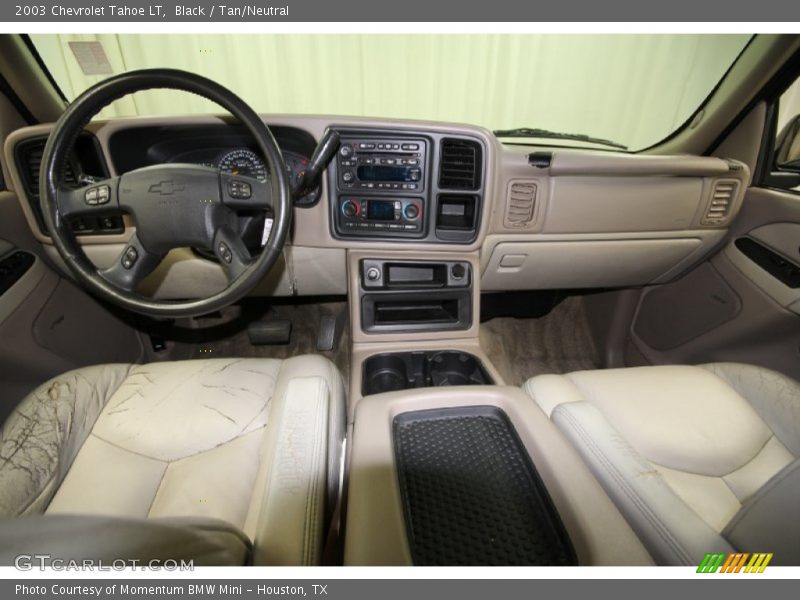 Black / Tan/Neutral 2003 Chevrolet Tahoe LT