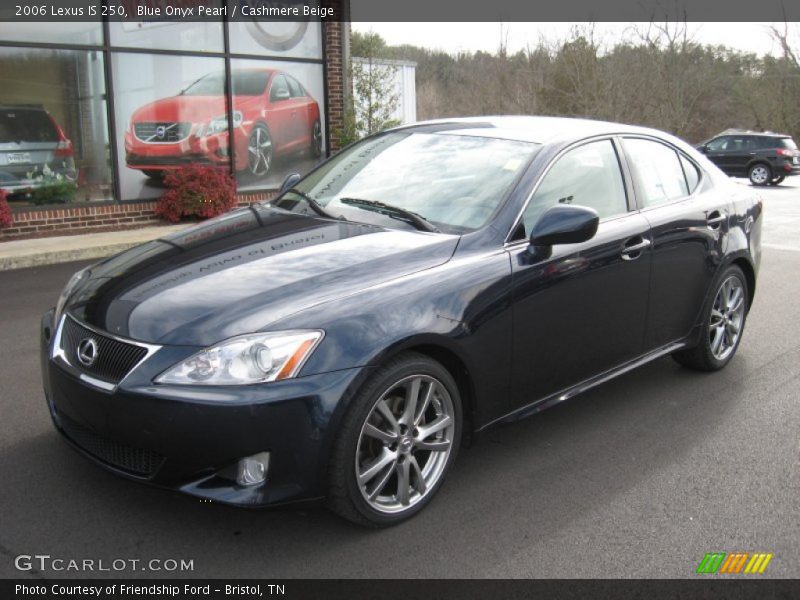Blue Onyx Pearl / Cashmere Beige 2006 Lexus IS 250