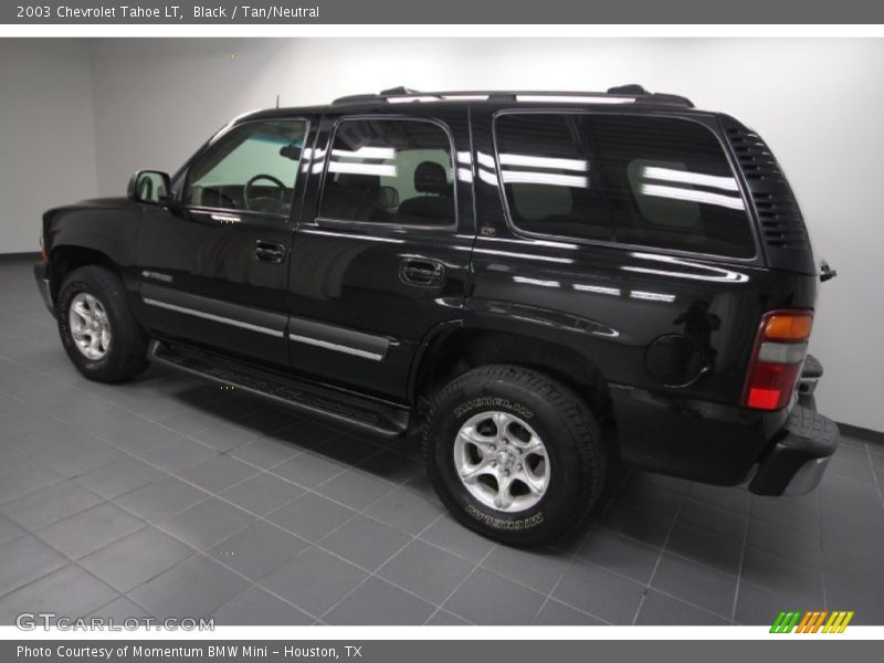Black / Tan/Neutral 2003 Chevrolet Tahoe LT