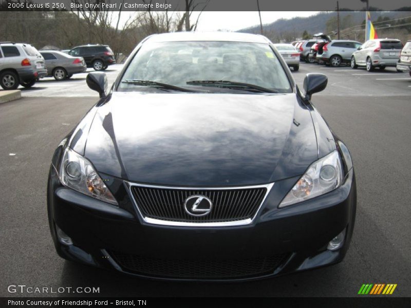 Blue Onyx Pearl / Cashmere Beige 2006 Lexus IS 250