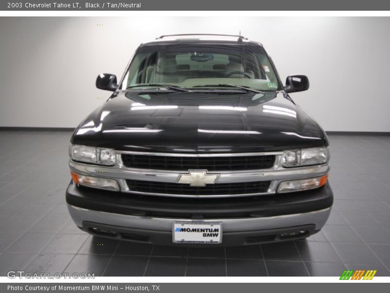 Black / Tan/Neutral 2003 Chevrolet Tahoe LT