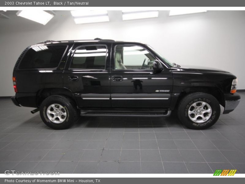 Black / Tan/Neutral 2003 Chevrolet Tahoe LT