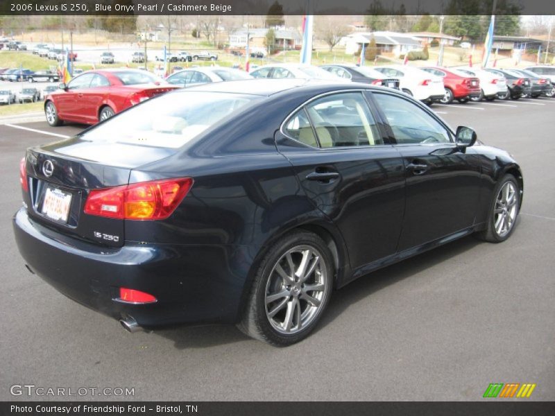 Blue Onyx Pearl / Cashmere Beige 2006 Lexus IS 250