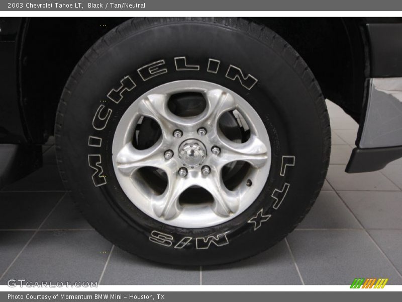 Black / Tan/Neutral 2003 Chevrolet Tahoe LT