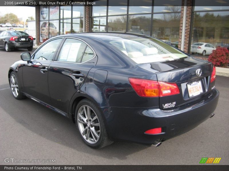 Blue Onyx Pearl / Cashmere Beige 2006 Lexus IS 250