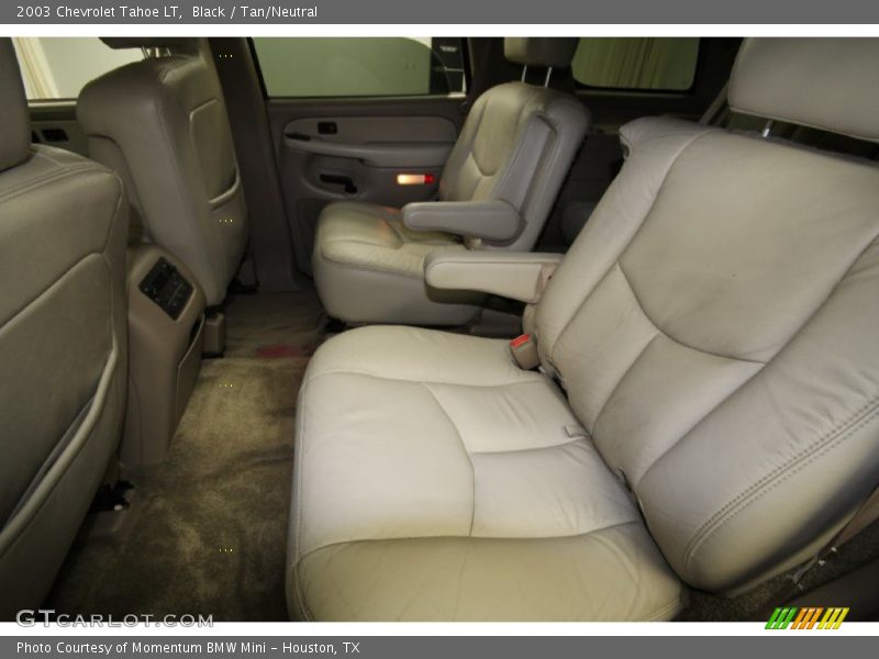 Black / Tan/Neutral 2003 Chevrolet Tahoe LT