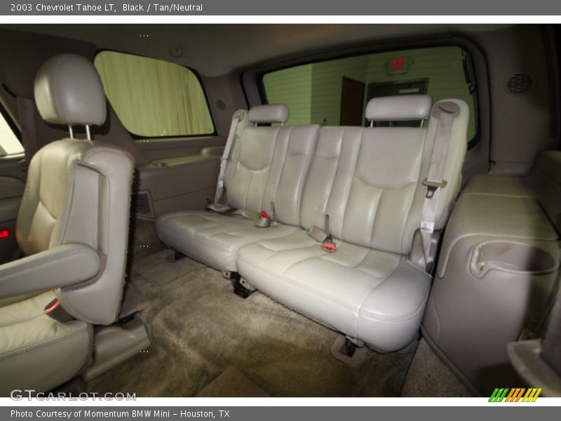 Black / Tan/Neutral 2003 Chevrolet Tahoe LT