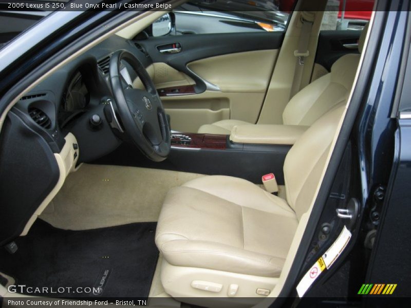 Blue Onyx Pearl / Cashmere Beige 2006 Lexus IS 250