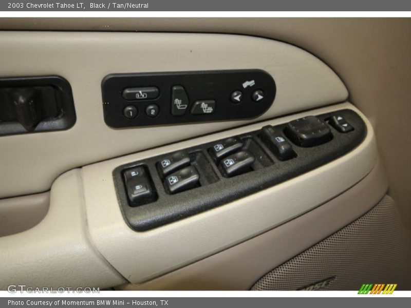 Black / Tan/Neutral 2003 Chevrolet Tahoe LT